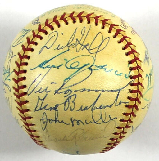 Beautiful 1966 Baltimore Orioles World Series Champs Team Signed Baseball JSA