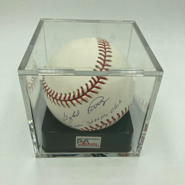 Gaylord Perry 300 Wins 3000 K's Signed MLB Baseball PSA DNA Graded 10 GEM MINT