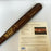 1995 Atlanta Braves World Series Champs Team Signed Baseball Bat JSA COA