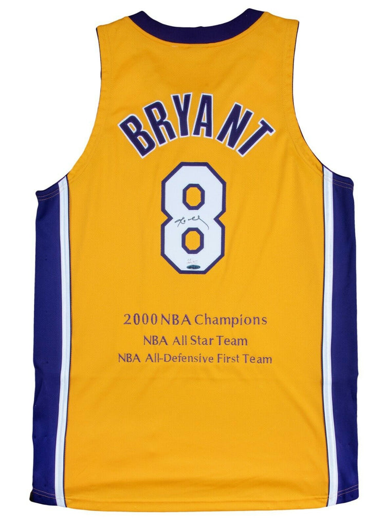 Kobe Bryant Signed 1999 Los Angeles Lakers Game Issued Jersey UDA & JS —  Showpieces Sports