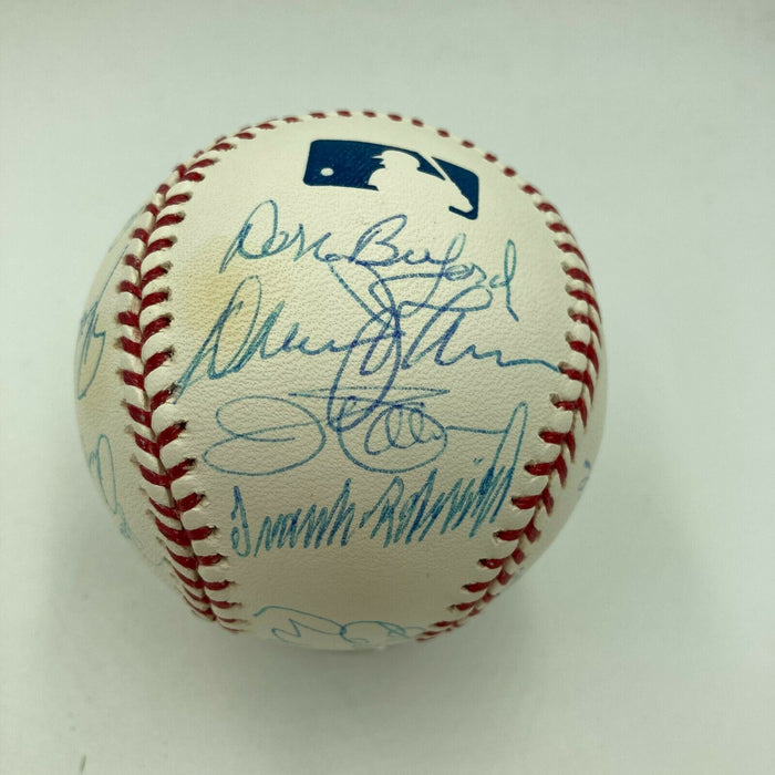 1970 Baltimore Orioles World Series Champs Team Signed Baseball With JSA COA