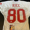 Vintage Jerry Rice Signed Wilson San Francisco 49ers Game Model Jersey JSA COA