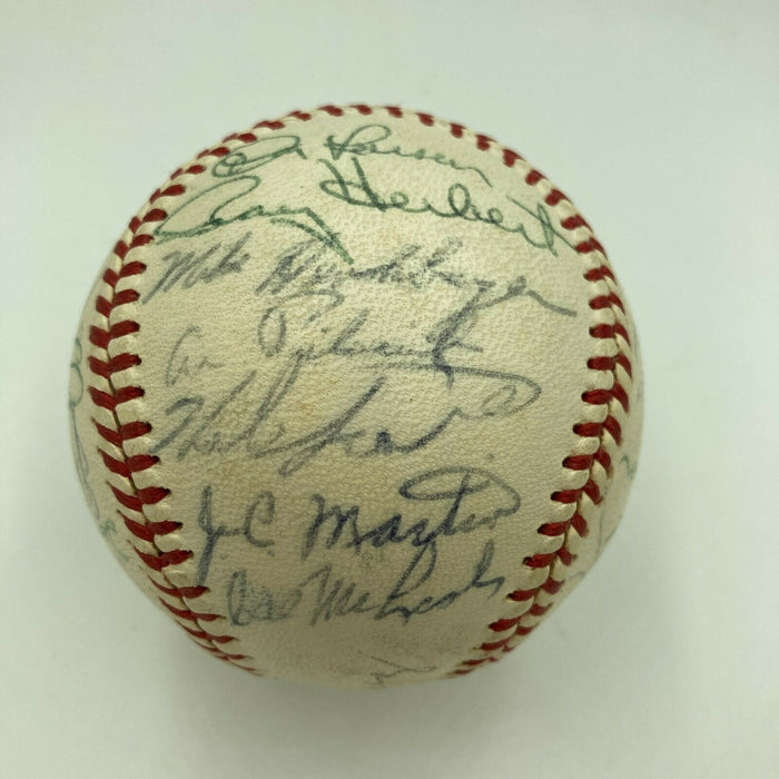 Nellie Fox 1961 Chicago White Sox Team Signed Official American League Baseball