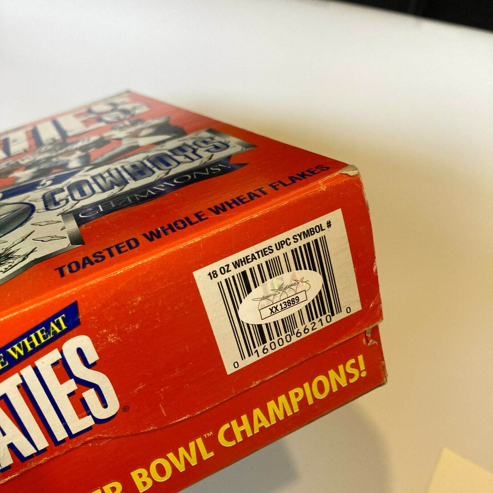 1995 Dallas Cowboys Super Bowl Xxx Champs Team Signed Wheaties Box