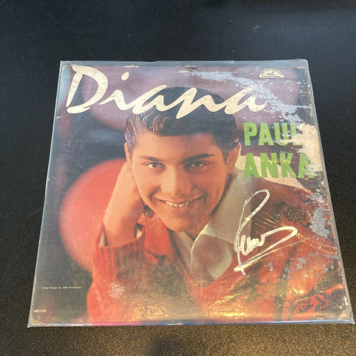 Paul Anka Signed Autographed Vintage LP Record