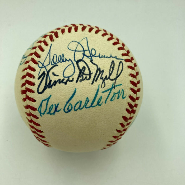 1940's St. Louis Cardinals Legends Signed AL Baseball With Stan Musial Paul Dean