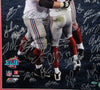 2007 New York Giants Super Bowl Champs Team Signed 16x20 Photo Framed Steiner