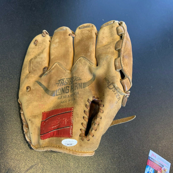 Brooks Robinson HOF 1983 Signed 1970's Rawlings Game Model Glove With JSA COA