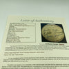 Grover Alexander 1928 St. Louis Cardinals NL Champs Team Signed Baseball JSA COA