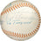 Joe Medwick Pie Traynor Lefty Grove HOF Signed Baseball PSA DNA & Beckett COA