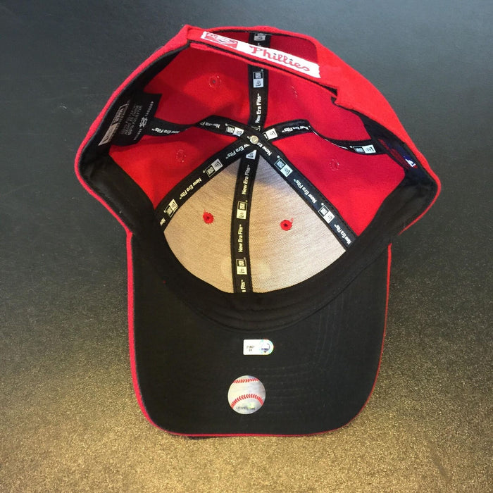 Roy Halladay Signed New Era Philadelphia Phillies Hat Cap MLB Authenticated HOLO