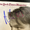 Matt Damon & Martin Frankel Signed Autographed New York Times Magazine JSA COA
