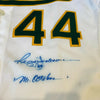 Reggie Jackson Signed Authentic 1989 Oakland A's Pro Cut Game Jersey PSA DNA COA