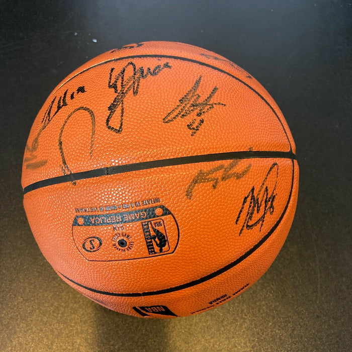 2019-2020 Los Angeles Clippers Team Signed NBA Game Basketball With Team COA