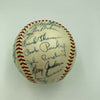 1958 All Star Game Signed Baseball Willie Mays Hank Aaron Ernie Banks Musial JSA