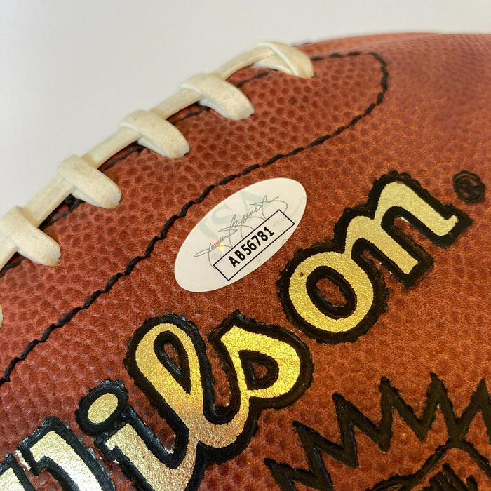 Don Shula Miami Dolphins Signed Wilson NFL Game Football With JSA COA