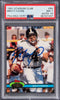 1991 Topps Stadium Club #94 Brett Favre Signed Rookie Card RC PSA 7 Auto 10