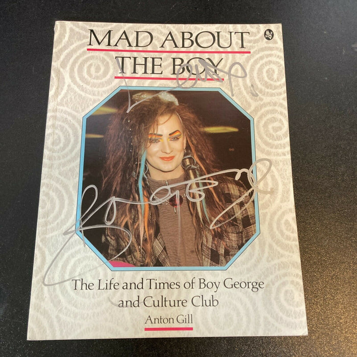 Boy George Signed Autographed Culture Club Book With JSA COA