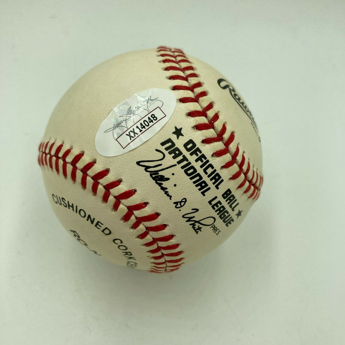 Don Drysdale Signed Autographed Official National League Baseball With JSA COA