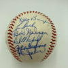 1963 St. Louis Cardinals Team Signed Baseball Stan Musial Bob Gibson Beckett COA