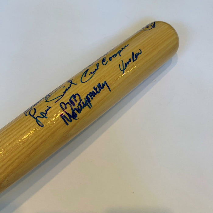 Beautiful 1975 Boston Red Sox AL Champions Team Signed Cooperstown Bat PSA DNA