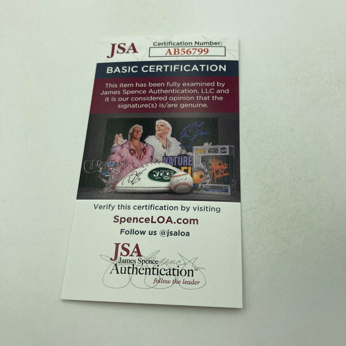 Scott Rolen 1997 Rookie Of The Year Signed National League Baseball With JSA COA