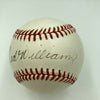 1950's Ted Williams Signed American League (Joe Cronin) Baseball With JSA COA