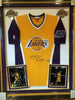 Kobe Bryant "1997 Dunk Champ" Signed Los Angeles Lakers Jersey Framed Panini COA