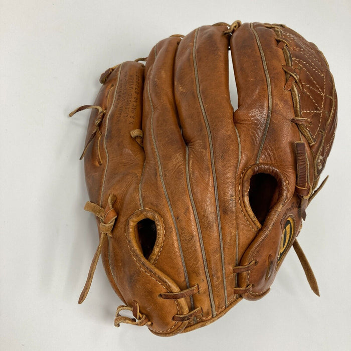 The Finest 1977 Nolan Ryan Game Used Wilson Baseball Glove PSA DNA COA