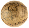 Historic 1909 World Series Game Used Baseball Fred Clarke Signed & Inscribed PSA