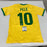 Pele Signed Autographed Brazil Soccer Jersey With Beckett COA