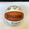 Legendary Coaches Signed Basketball 12 Sigs Phil Jackson Dean Smith JSA COA