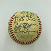 Stan Musial Joe Cronin Bob Gibson Hall Of Fame Multi Signed Baseball JSA