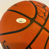 1990-91 Utah Jazz Team Signed NBA Game Basketball Karl Malone Stockton JSA COA