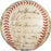 Stunning 1942 New York Yankees AL Champs Team Signed Baseball Joe Dimaggio PSA
