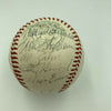 1948 Cleveland Indians World Series Champs Team Signed Baseball JSA COA