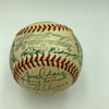 1960 Chicago White Sox Team Signed Autographed Baseball With Nellie Fox