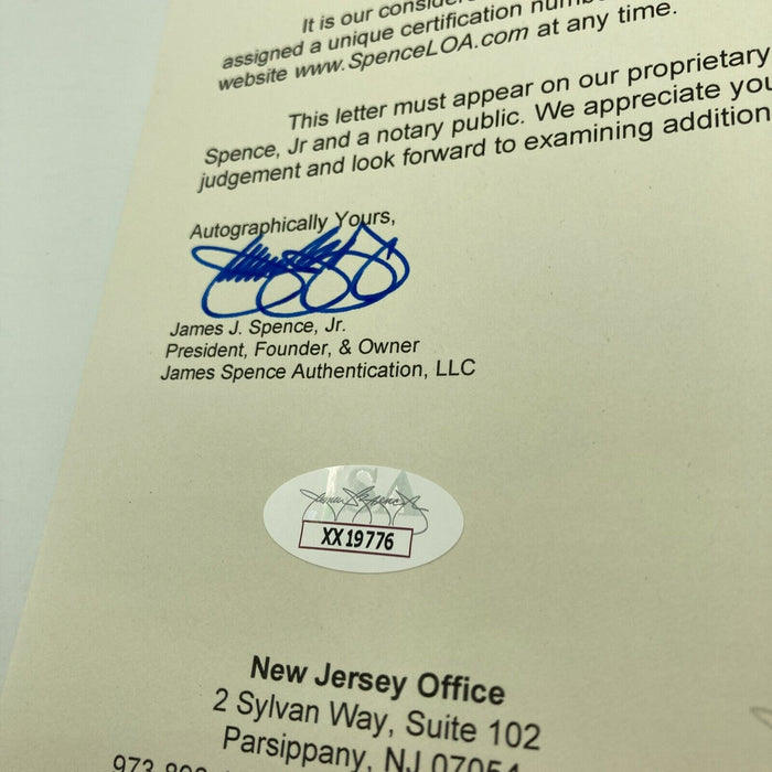 New York Black Yankees Negro League Legends Team Signed Baseball JSA COA