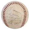 1958 New York Yankees World Series Champs Team Signed Baseball JSA COA