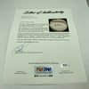 President Joe Biden Signed 2001 World Series First Pitch Baseball PSA DNA COA