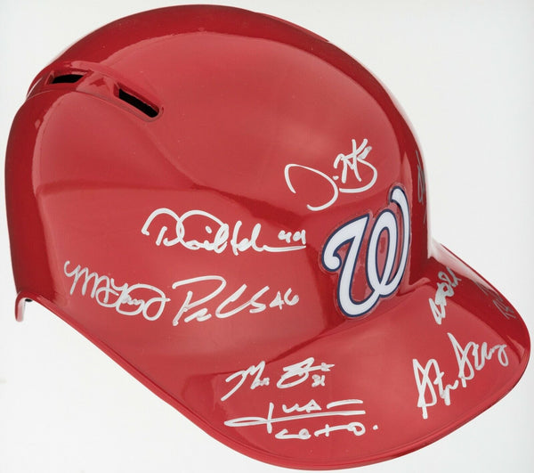 2019 Washington Nationals World Series Champs Team Signed Helmet Fanatics & MLB
