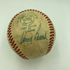 Willie Mays & Hank Aaron Signed Game Used 1973 All Star Game  Baseball JSA COA