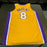 Kobe Bryant Signed Los Angeles Lakers Finals Pro Cut Game Jersey UDA PSA MINT 9