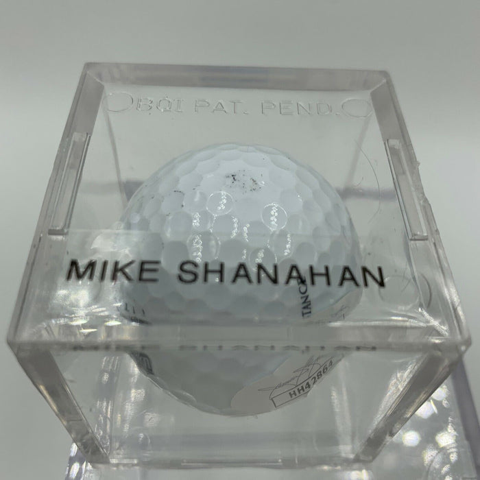 Mike Shanahan NFL Signed Autographed Golf Ball PGA With JSA COA