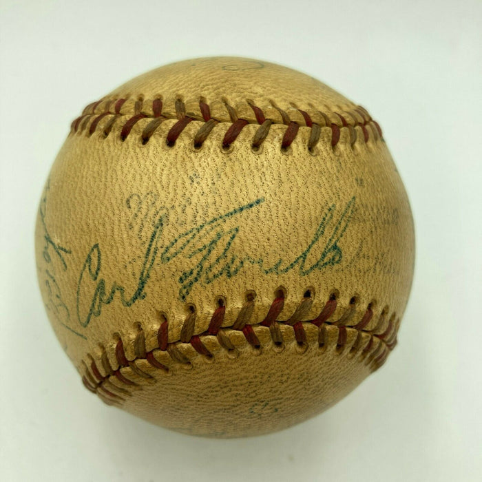 Jackie Robinson Rookie Era 1948 Brooklyn Dodgers Team Signed Baseball JSA COA