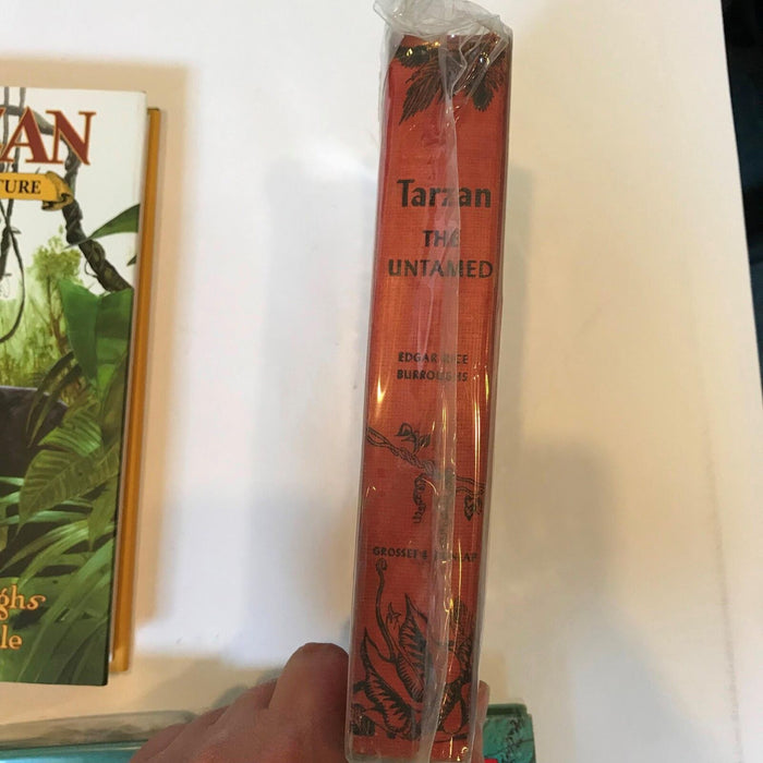 Lot Of 8 Vintage Tarzan Books From The 1950's