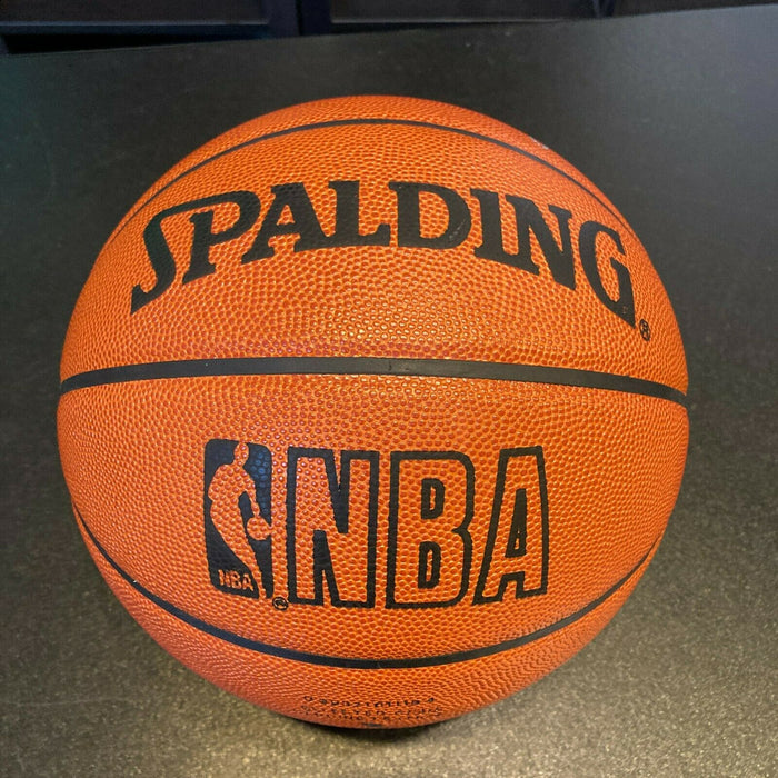 Kareem Abdul Jabbar Signed Spalding Official NBA Game Basketball JSA COA