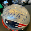 2004 New England Patriots Super Bowl Champs Team Signed Helmet Tom Brady Steiner
