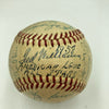 Mickey Mantle 1958 All Star Game Team Signed American League Baseball JSA COA