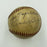 Cal Hubbard Hall Of Fame Signed Autographed Vintage Baseball With JSA COA